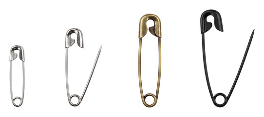 Safety pins set.