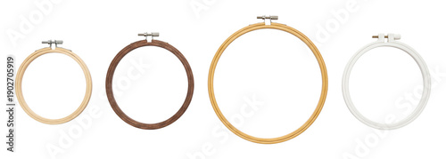 Embroidery hoop set.