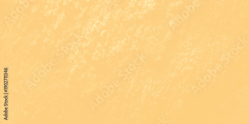 Aged vintage parchment with a rough grunge texture and antique yellow wall pattern creates a blank retro scrapbook background on ancient brown material surface