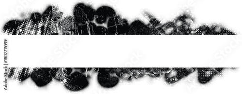 Edges Vector Set . Design Elements . Curved Grunge Borders , Dividers or Brush Strokes . Black lines . stripes with  grunge effects