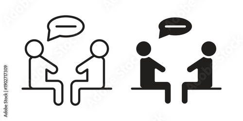 Counsel icon. Vector linear icon collection. Vector EPS10