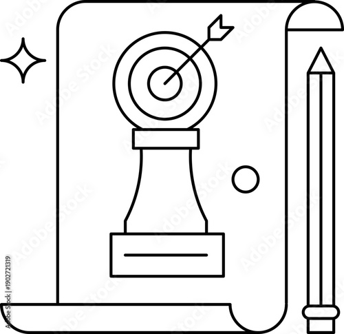 Wallpaper Mural Strategic Planning and Goal Achievement Icon Torontodigital.ca