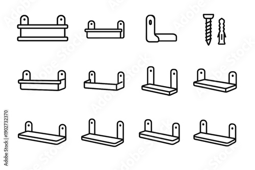 Surface minimalist icon protective shelf narrow storage lightweight vertical compact spice wall