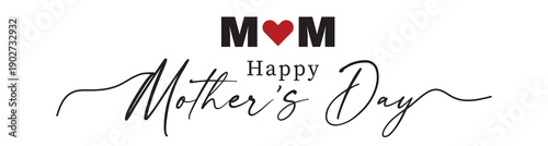 Happy mother's day greeting card