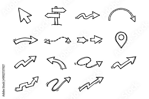 Symbol clumsy vector image stroke imperfect simple wayfinding shaky generation indicator icon