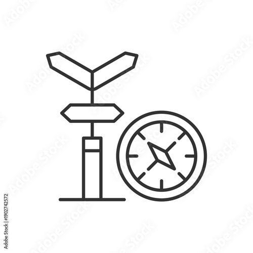Compass Direction Icon