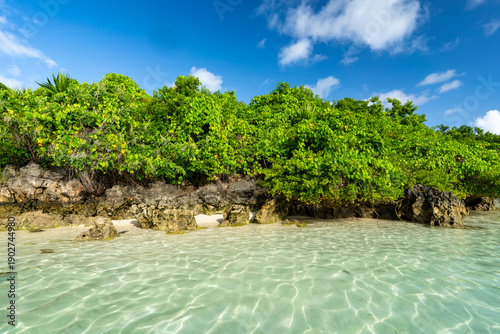 Fotografía Mauritius, Ile aux Aigrettes - 15 April 2022 - Wonderful view of a hidden bay wi