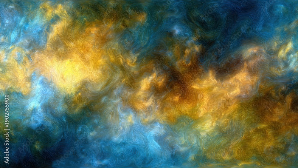 Fototapeta premium Swirling Abstract Sky