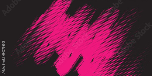 Bold vector background with an urban, pop-art feel. Textured black paint drips over a bright pink surface. Perfect for edgy fashion branding and music posters.eps10