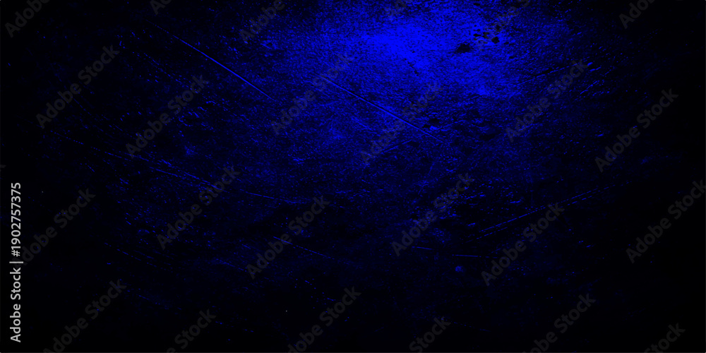 Fototapeta premium Abstract dark blue background features radiant light rays and a motion blur texture with a creative pattern of black space and flash animation art design