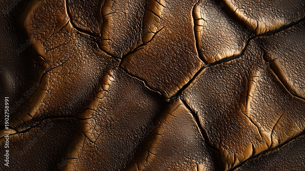 custom made wallpaper toronto digitalAbstract cracked aged leather texture with rich brown organic detail