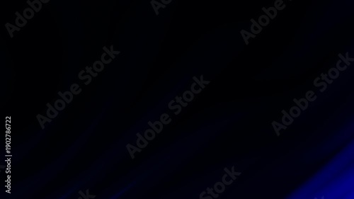 Abstract deep dark blue flowing fabric light texture background design creating a seamless loop