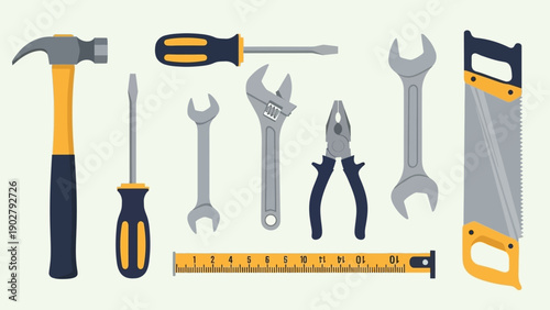 Essential Hand Tools for Home Improvement and Construction Projects.
