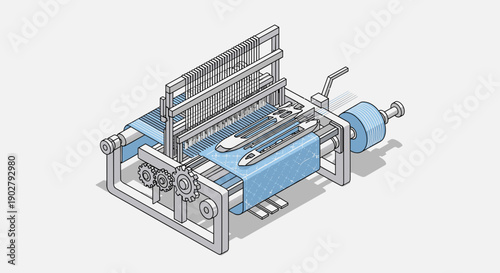 Industrial 3D Printer Machine Equipment.