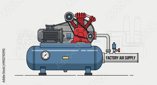 Industrial Air Compressor Machine Equipment 2.
