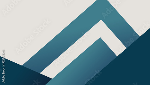 Modern Abstract Blue Geometric Background