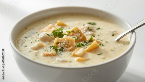 Wallpaper Mural Picture of clam chowder from New England Torontodigital.ca