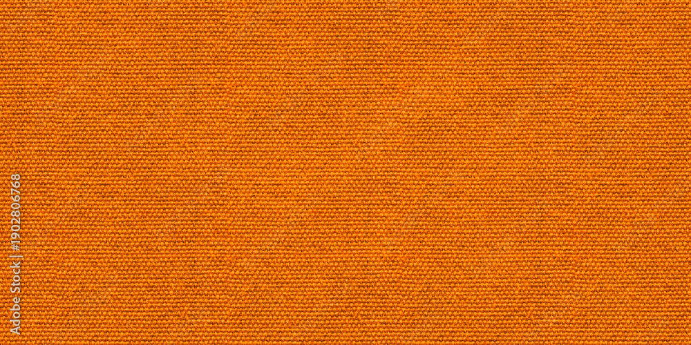 Fototapeta premium Orange nylon cloth fabric. Seamless textile background texture.