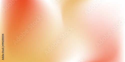 Blurred color gradient background, abstract yellow red orange grain gradation texture, vector soft peach texture blur abstract background