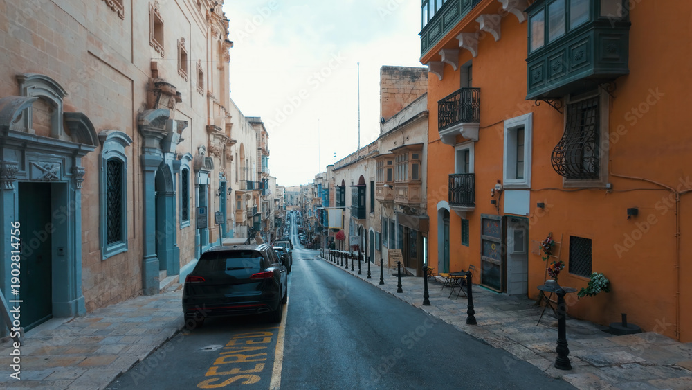 Obraz premium Valletta Old Town in Malta
