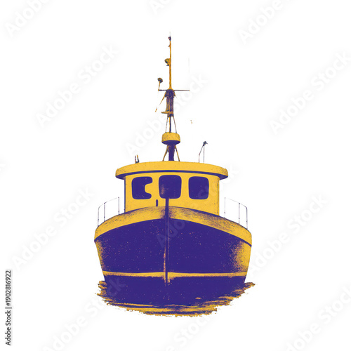 PNG Vintage boat illustration silhouette