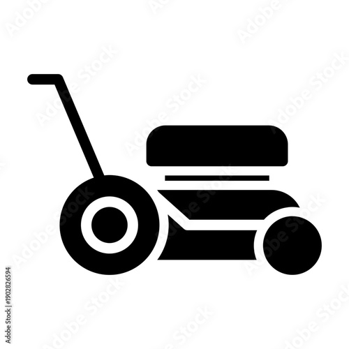 lawnmower Solid icon