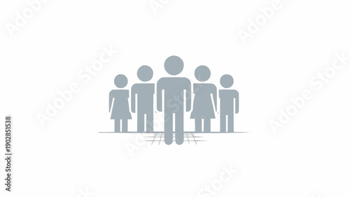 Group of people standing together.