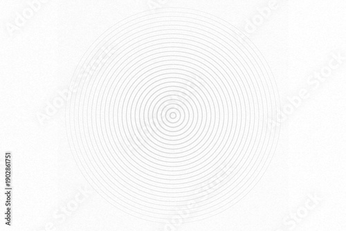 A lot black circles into each other leaving in a distance equal to the thickness of all lines.
