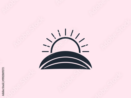 Breaking Dawn Protection Black Silhouette Icon
