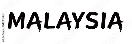 MALAYSIA Handwriting
