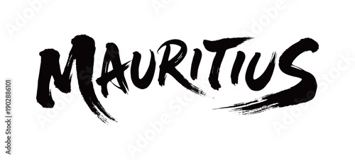 MAURITIUS Handwriting
