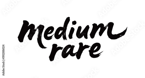 medium rare Handwriting
