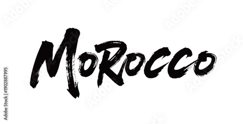 MOROCCO Handwriting
