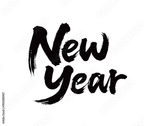 New Year Handwriting
