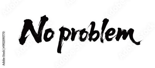 No problem Handwriting
