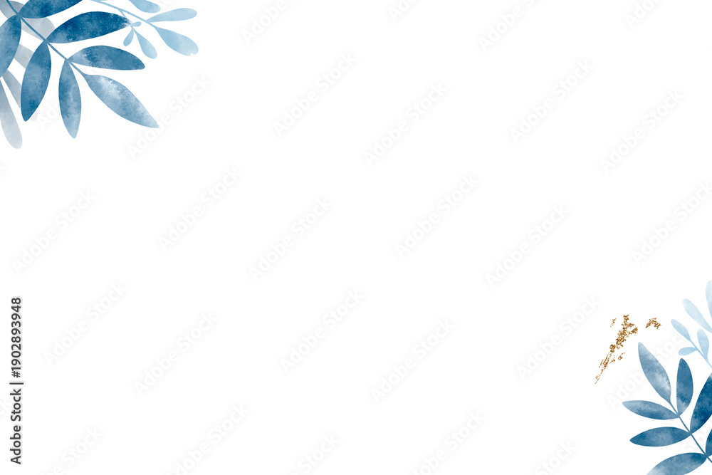 Obraz premium Leaf png border, transparent background