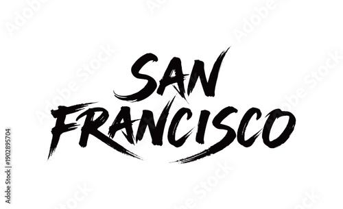 SAN FRANCISCO Handwriting
