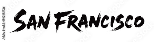 SAN FRANCISCO Handwriting
