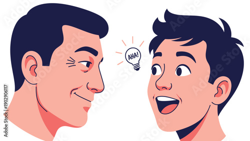 Intergenerational Idea Sharing & Mentorship: Young Man's Aha Moment