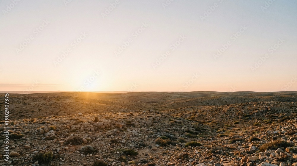 Fototapeta premium “Minimal Natural Ground Texture with Copy Space in Soft Light”