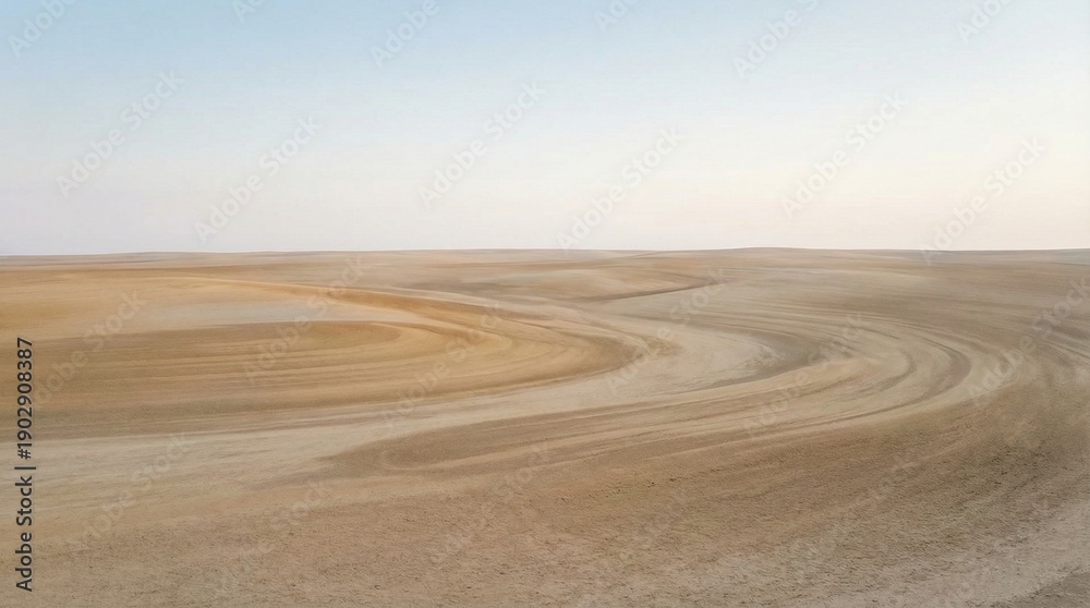 Fototapeta premium “Minimal Natural Ground Texture with Copy Space in Soft Light”