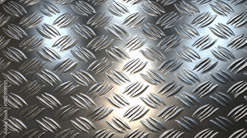 Brushed Metal Diamond Plate Seamless Pattern texture