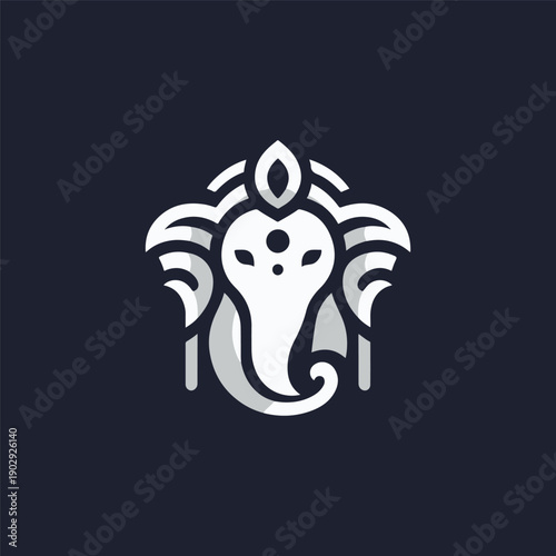 Ganesha God Logo