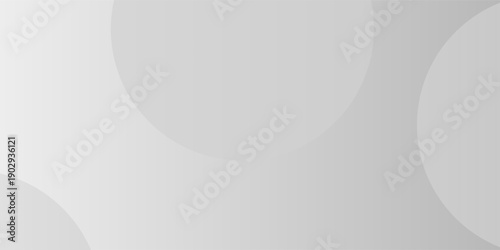 A minimalist abstract background featuring overlapping curves and circular shapes in various shades of gray, creating a smooth gradient and subtle depth