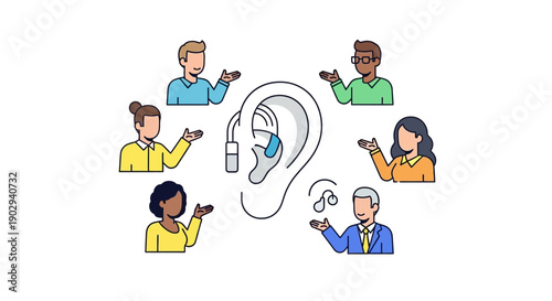 Communication and Hearing Aids A Diverse Group Discussing Health