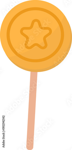 Dalgona candy illustration