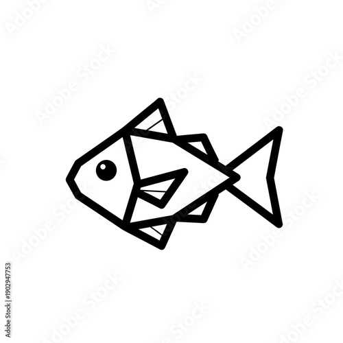 Vector illustration of a stylized search icon