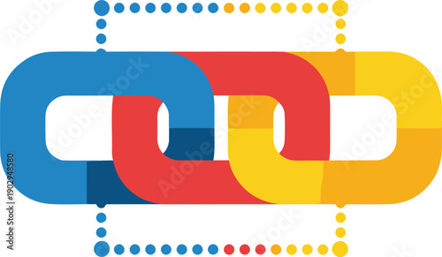 Interconnected Chain Links