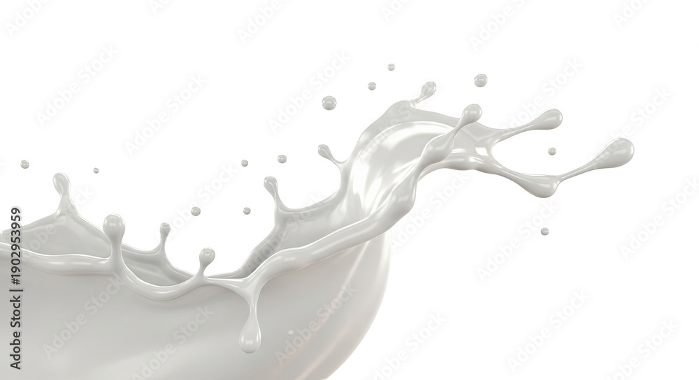 Fototapeta premium Milk Splash