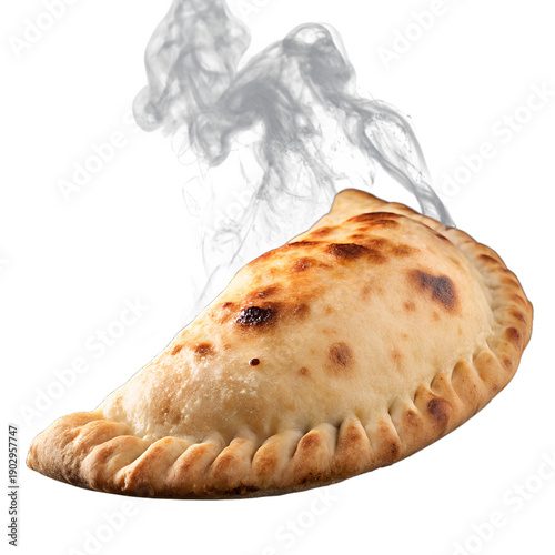 Calzone isolated on transparent background